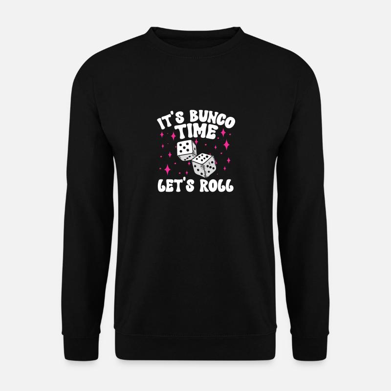 Bunco Dice Game - Unisex Sweatshirt - black