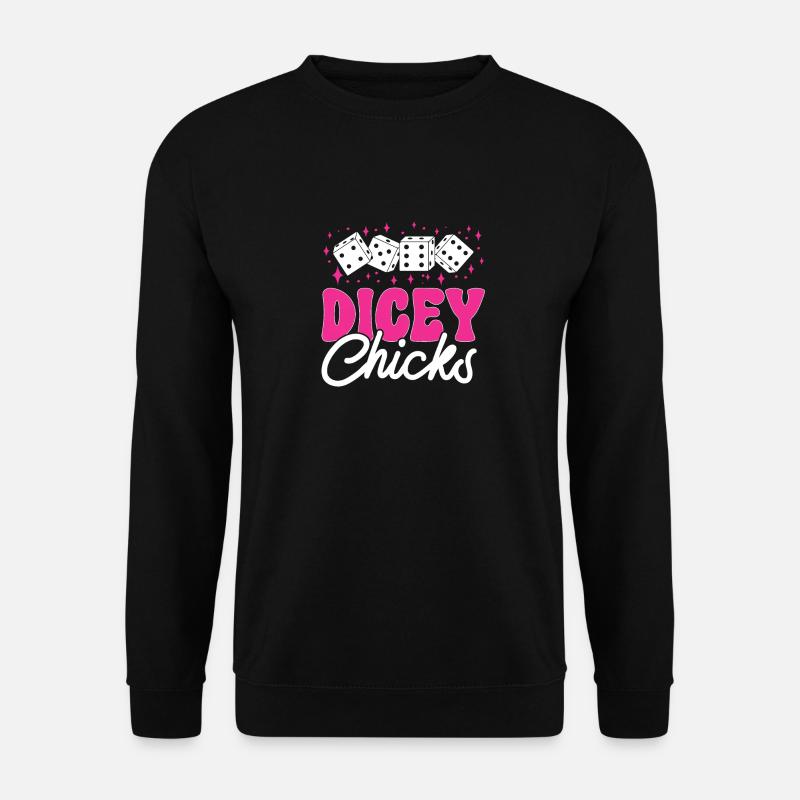 Bunco Dice Game - Unisex Sweatshirt - black