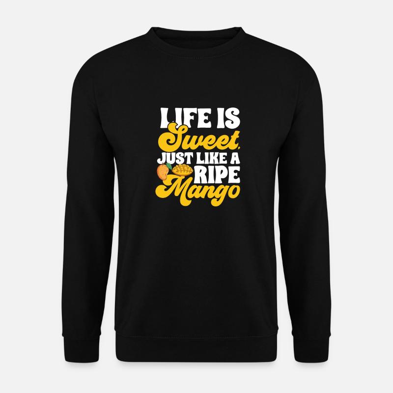 Mangue Fruit Mangue - Sweat-shirt Unisexe - noir
