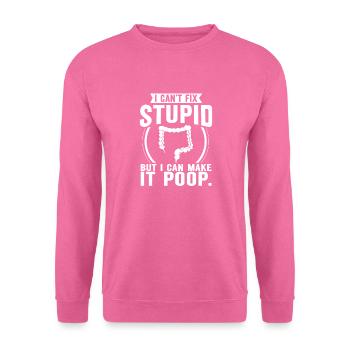 Gastro-entérologie Endoscopie Coloscopie - Sweat-shirt Unisexe - rose - Devant