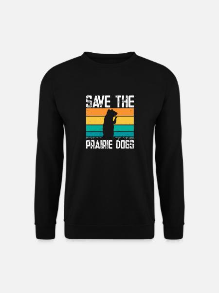 Prairie dog - Unisex Sweatshirt - black