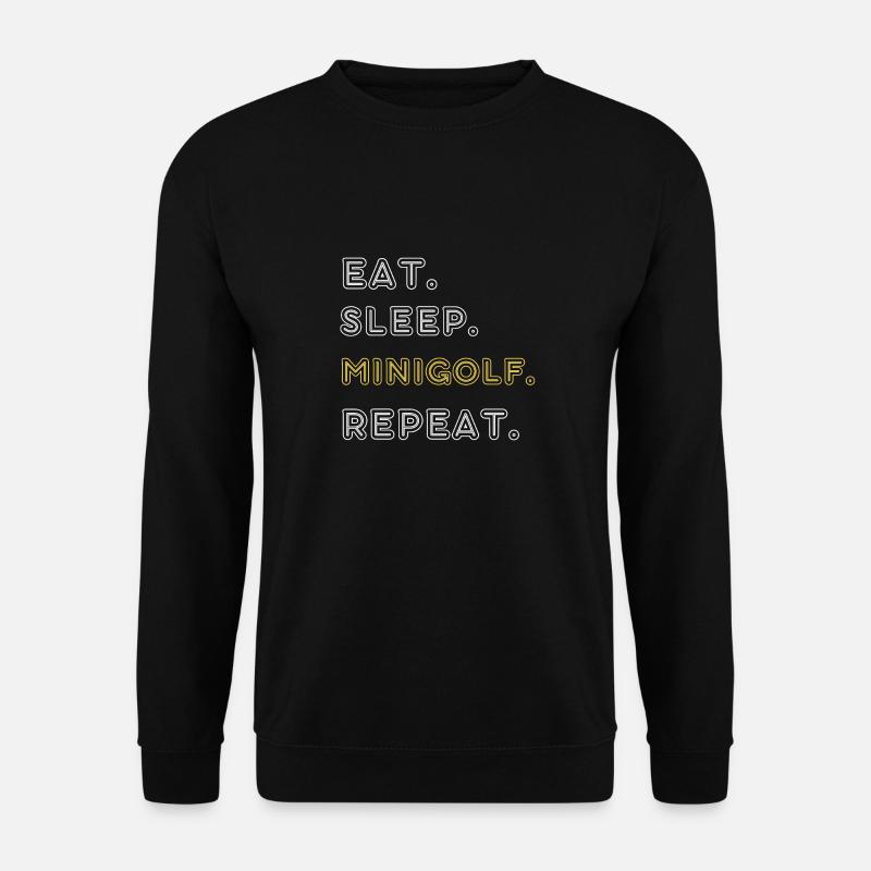 Miniature golf - Unisex Sweatshirt - black