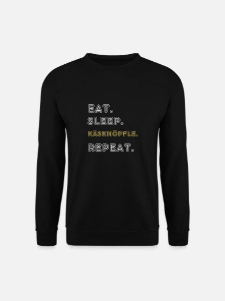 Käsknöpfle Vorarlberg dialect - Unisex Sweatshirt - black
