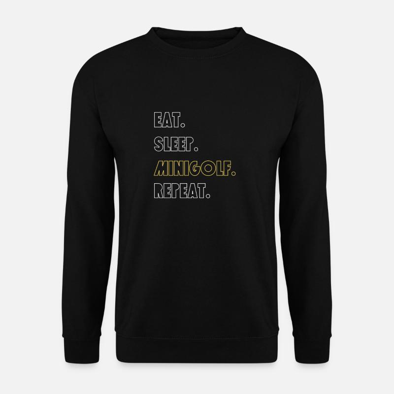 Minigolf - Unisex Pullover - Schwarz
