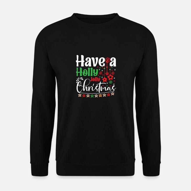 Holy Christmas - Unisex Sweatshirt - black