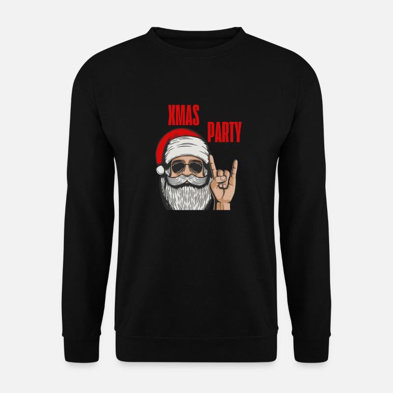 Coole Weihnachtsfeier | XMAS - Unisex Pullover - Schwarz