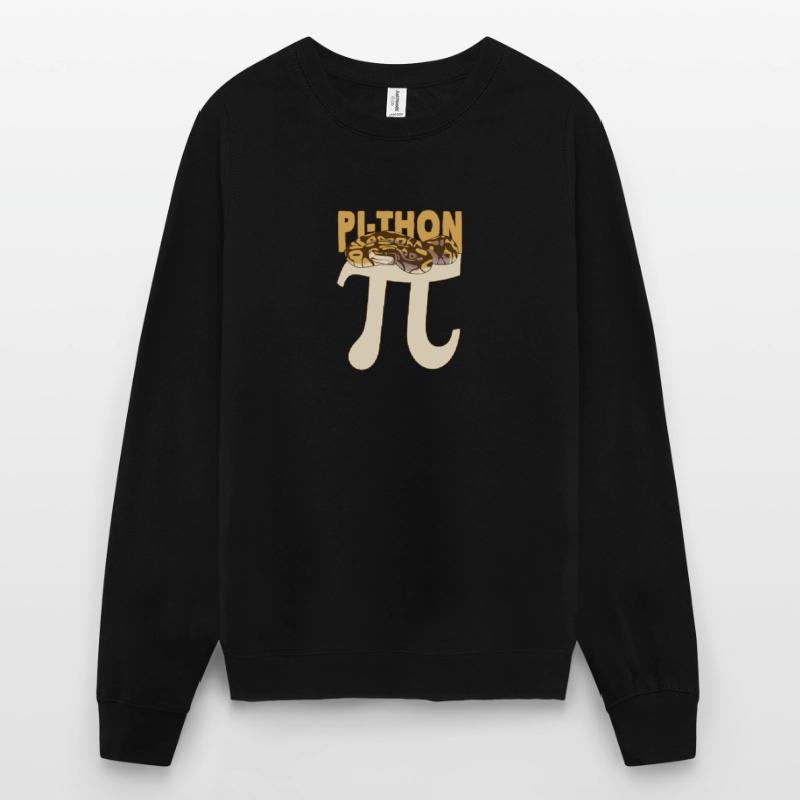 Pi-Thon Drôle Pi Jour Python Serpent Math Sweat-shirt Unisexe