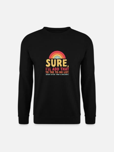 Sekretärin Verwaltungsassistentin Bürokauffrau - Unisex Pullover - Schwarz