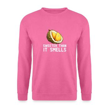 Durian Fruit Lover Drôle Durio Zibethinus Hommes - Sweat-shirt Unisexe - rose - Devant