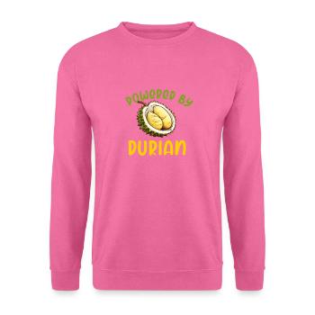 Durian Fruit Lover Drôle Durio Zibethinus Hommes - Sweat-shirt Unisexe - rose - Devant