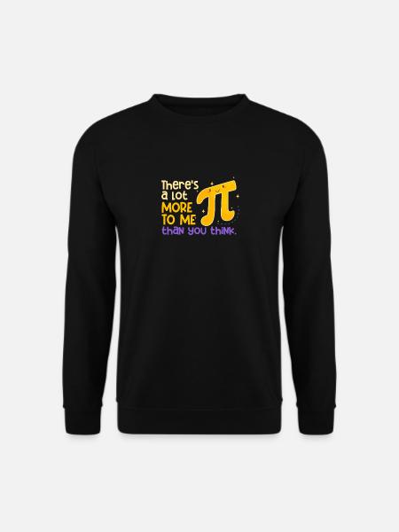 Lustiger Pi-Tag Nerd Math Geek 3.14 Es gibt noch - Unisextröja - svart
