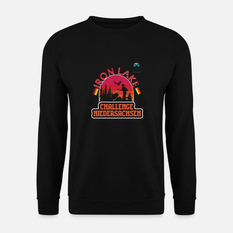 Iron Lake Challenge Niedersachsen - D1 - Unisex Pullover - Schwarz