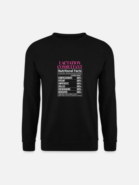 Lactation Consultant IBCLC - Unisex Sweatshirt - black