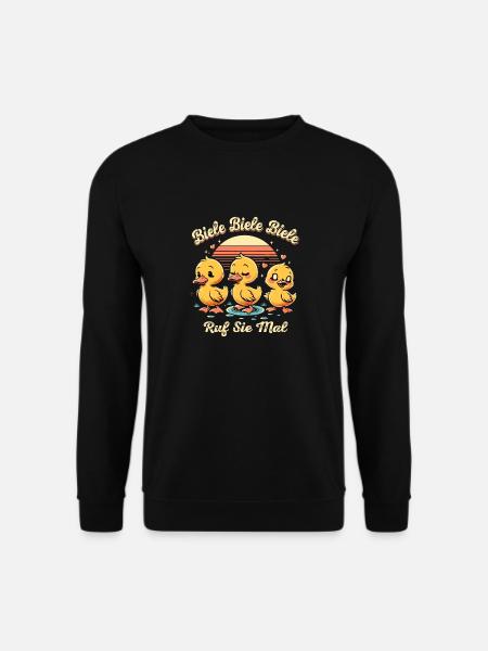 Biele Biele Biele Ruf sie mal - Unisex Pullover - Schwarz