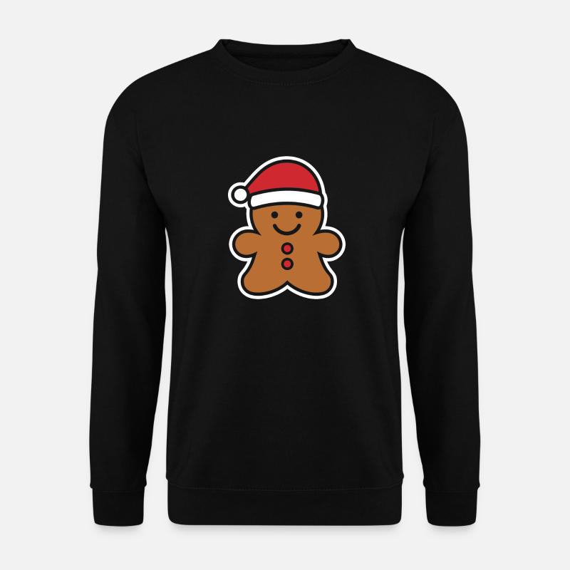 Gingerbread Man - Unisex Sweatshirt - black