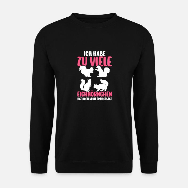 Eichhörnchen - Unisex Pullover - Schwarz