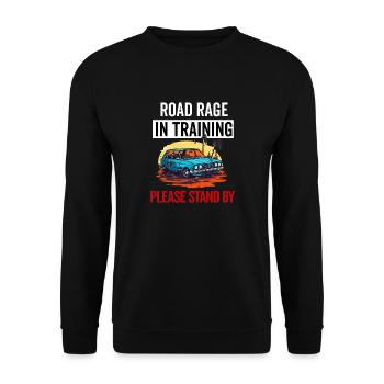 Neue Fahrschüler Mädchen Frauen Mutter Tochter - Unisex Pullover - Schwarz - Vorne - Alina (178cm) & Michal (187cm)