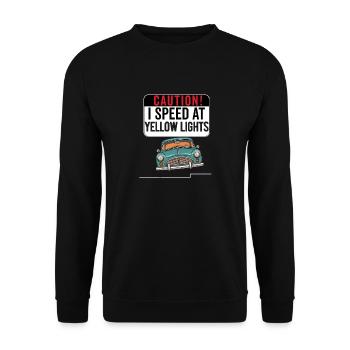 Neue Fahrschüler Mädchen Frauen Mutter Tochter - Unisex Pullover - Schwarz - Vorne - Alina (178cm) & Michal (187cm)