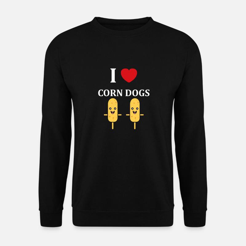 Mais Hundefutter - Unisex Pullover - Schwarz