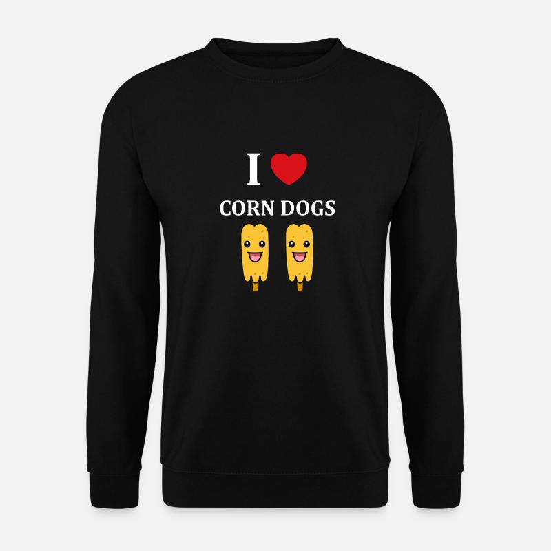 Mais Hundefutter - Unisex Pullover - Schwarz