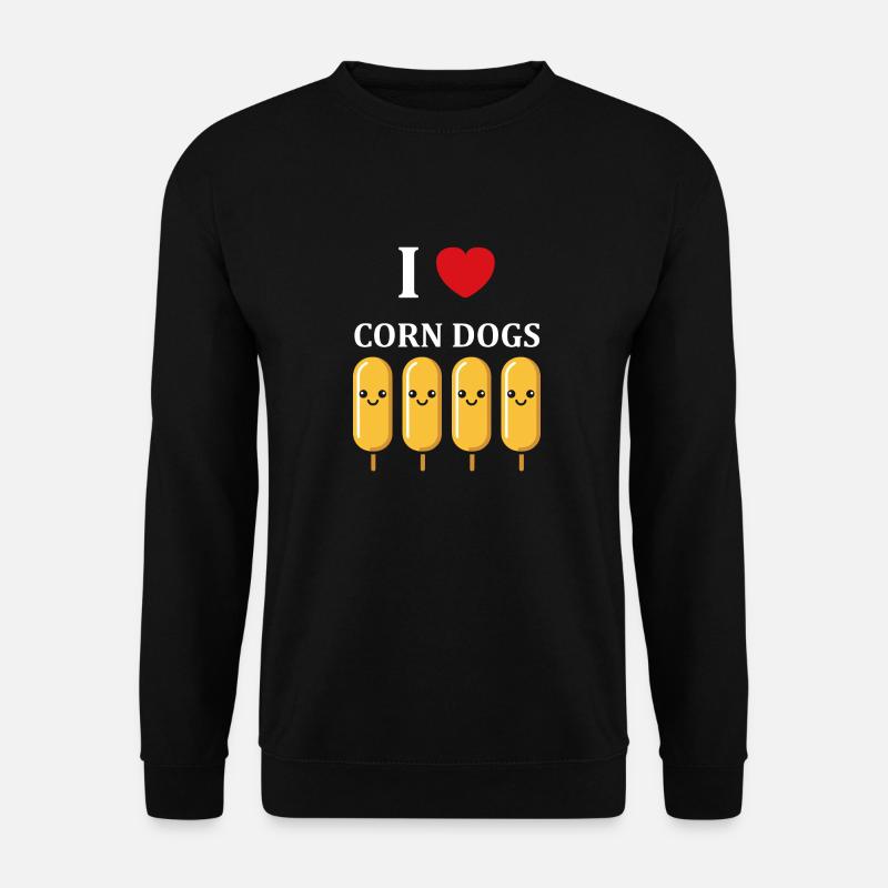 Mais Hundefutter - Unisex Pullover - Schwarz