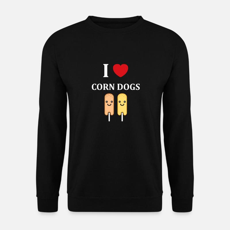 Mais Hundefutter - Unisex Pullover - Schwarz