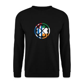 Drapeau cubain irlandais Irlande Cuba trèfle - Sweat-shirt Unisexe - noir - Devant - Alina (178cm) & Michal (187cm)