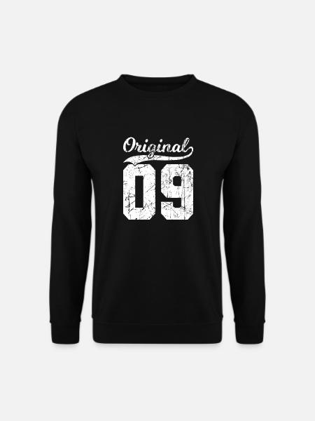 09 Original 15 Jahren Junge Mädchen Geburtstag - Unisex Pullover - Schwarz