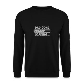 Tenue cool pour la fête des pères pour le motif - Sweat-shirt Unisexe - noir - Devant - Alina (178cm) & Michal (187cm)