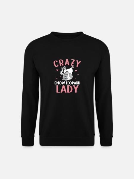 Snow leopard - Unisex Sweatshirt - black