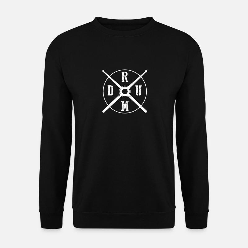 Drummer Drummer Drum Gift - Unisex Sweatshirt - black