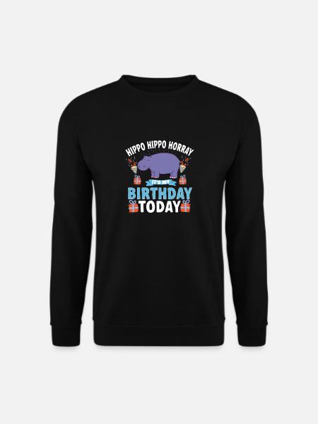 Hippopotamus Hippopotamus - Unisex Sweatshirt - black