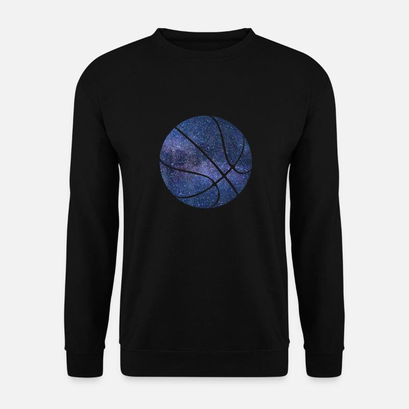 Espace de ballon de basket-ball - Sweat-shirt Unisexe - noir
