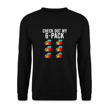 Tacos & Agua Fresca Fun Amateur de cuisine mexicaine Comida - Sweat-shirt Unisexe - noir - Devant - Alina (178cm) & Michal (187cm)