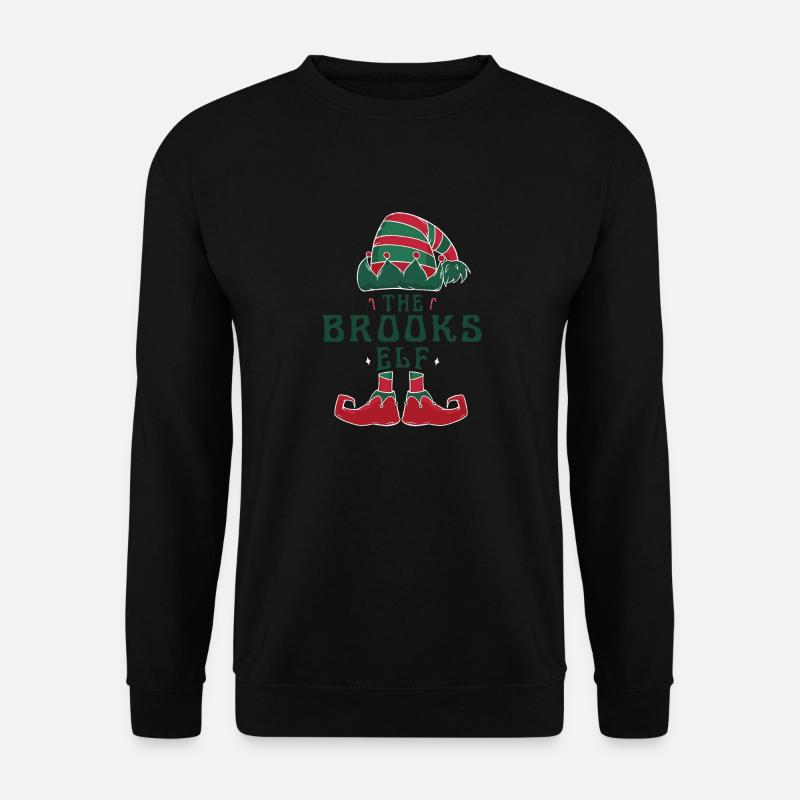 Brooks Elf Pyjama til sjov juleferie - Unisex sweater - sort