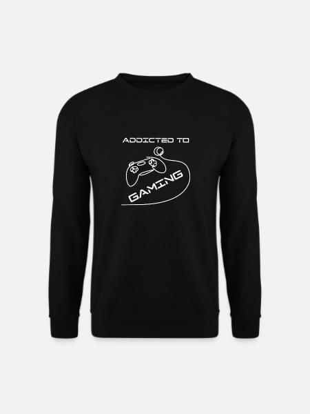 Addicted to Gaming - Unisex Sweatshirt - black
