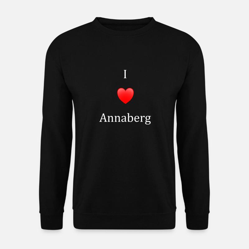Ich liebe Annaberg - Unisex Pullover - Schwarz
