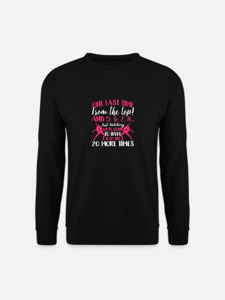 Ein letztes Mal vom besten lustigen Tanzliebhaber - Unisex Pullover - Schwarz