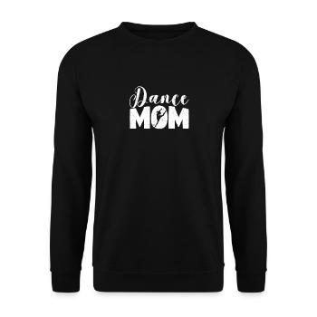 Mère Dansante, Douce Mère, Danseuse, Fête des Mères - Sweat-shirt Unisexe - noir - Devant - Alina (178cm) & Michal (187cm)