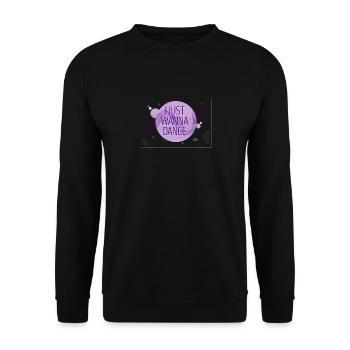 Je veux juste danser les amateurs de danse - Sweat-shirt Unisexe - noir - Devant - Alina (178cm) & Michal (187cm)