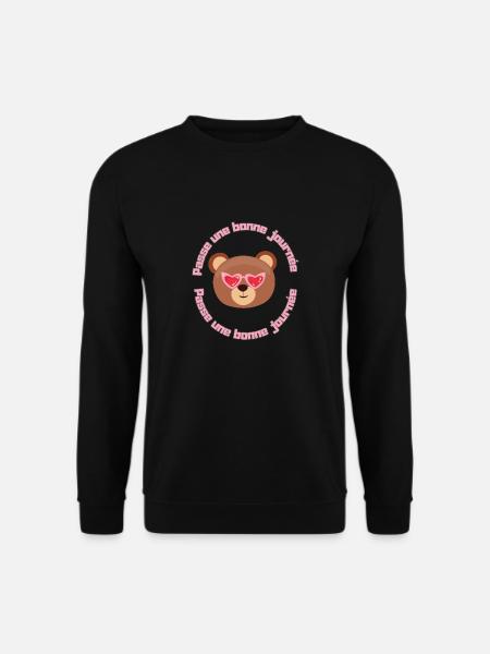 Have a great day - Unisex Sweatshirt - black
