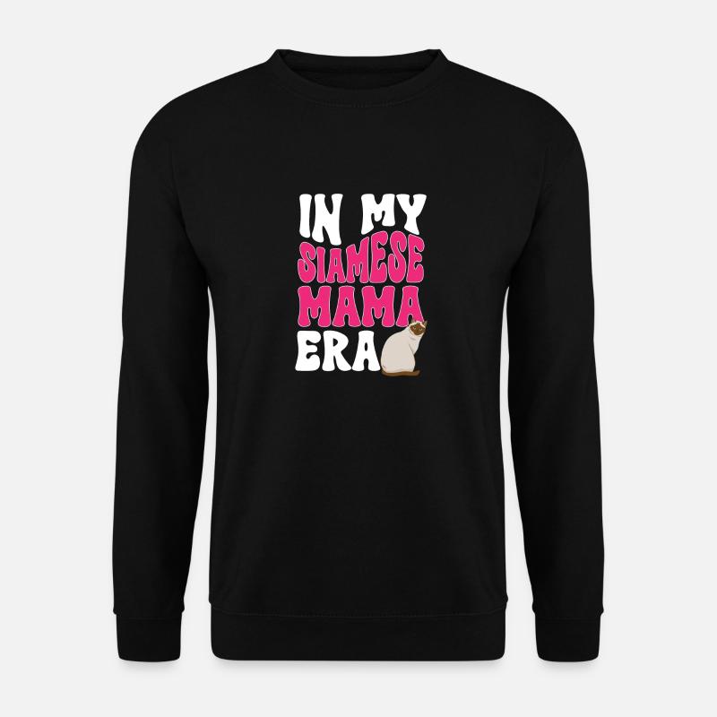 Siamkatze - Unisex Pullover - Schwarz