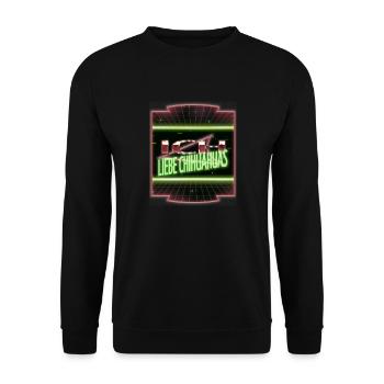 anniversaire caniche boxeur animal cool chien amant - Sweat-shirt Unisexe - noir - Devant - Alina (178cm) & Michal (187cm)