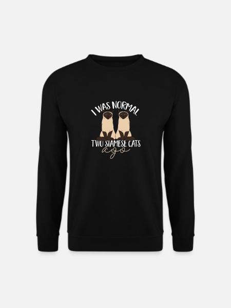 Siamkatze - Unisex Pullover - Schwarz