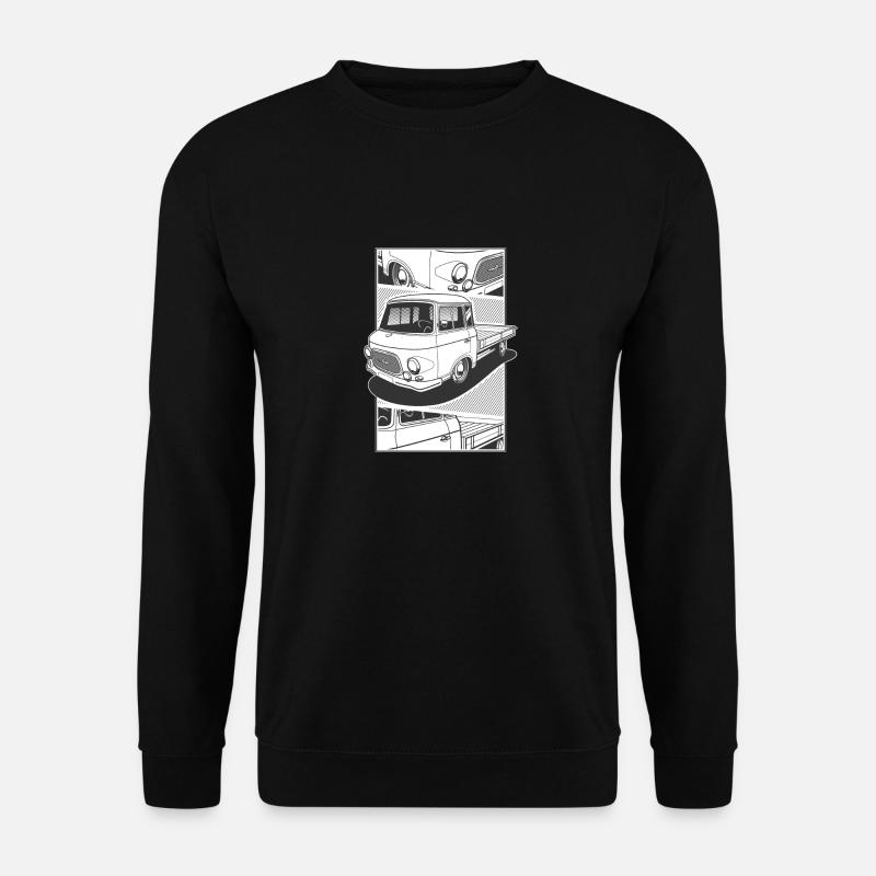 Barkas Pritsche B1000 - Unisex Pullover - Schwarz