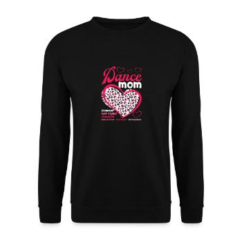 Danse Maman Drôle Danse Maman Danseuse Fête des Mères - Sweat-shirt Unisexe - noir - Devant - Alina (178cm) & Michal (187cm)