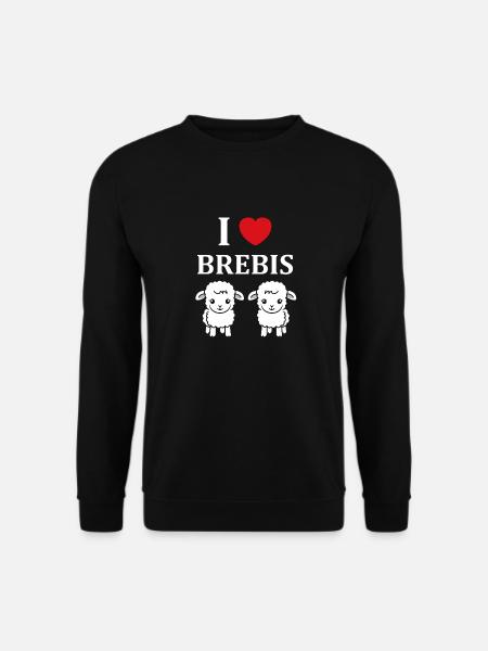 Bébé mouton petit brebis - Sweat-shirt Unisexe - noir