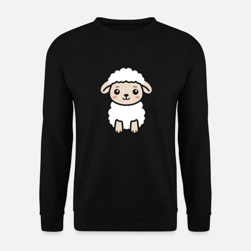 Baby Schaf Kleines Mutterschaf - Unisex Pullover - Schwarz