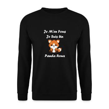 Détails et conditions de l'offre Les e-billets/bon - Sweat-shirt Unisexe - noir - Devant - Alina (178cm) & Michal (187cm)