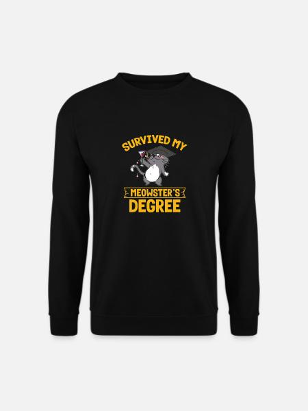 Master's Degree Studies Master's Degree - Unisex Sweatshirt - black